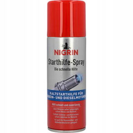 NIGRIN Spray wspomagający rozruch, STARTER, SAMOSTART, 200 ml, z dodatkami!