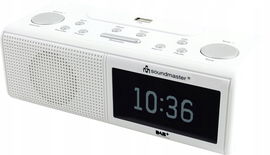 Radio CYFROWE Soundmaster UR8350WE FM DAB+ Podwójny ALARM Budzik RDS USB