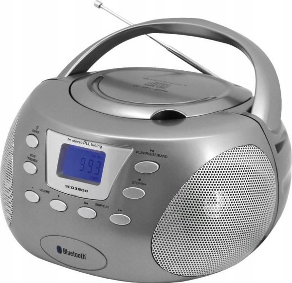 BoomBox Radio CD MP3 DAB+ FM USB AUDIOBOOK BLUETOOTH Soundmaster SCD1800TI