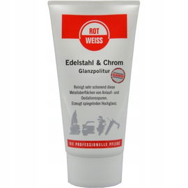 NIGRIN Preparat pasta do polerowania chromu i stali Rot-Weiss 150ml