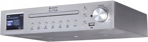 Kuchenne INTERNETOWE CYFROWE Radio Podszafkowe Soundmaster ICD2200SI CD/MP3