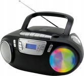 Boombox Radio Megnetofon Karaoke CD MP3 Soundmaster SCD5800SW LED Nagrywa