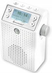 Radio Gniazdkowe Łazienkowe Soundmaster DAB60WE DAB+ FM Bluetooth Akku RDS