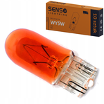 ŻARÓWKA SENSO WY5W W5W 24V POMARAŃCZOWA