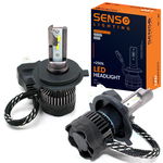 Żarówki SENSO 2x LED H4 +250% CSP 12V 16000LM RETROFiT